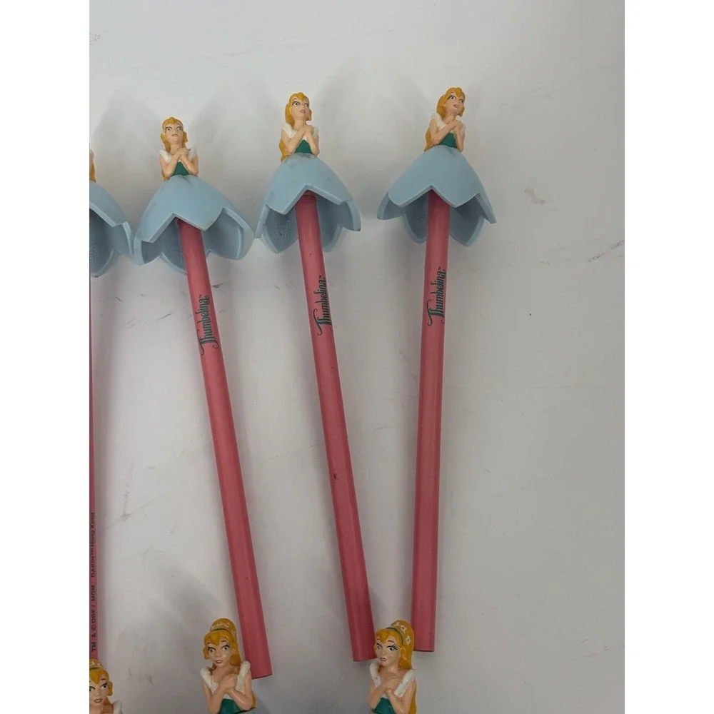 Disney Thumbelina Figure Pencil Topper Vintage PVC 90s Dakin Topper 2